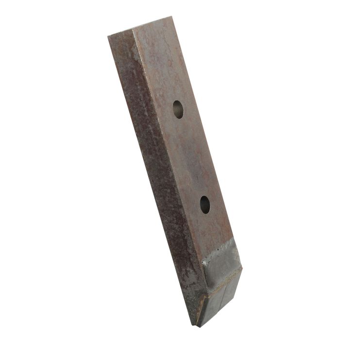 Pointe avec plaquette carbure et rechargement, pour décompacteur CLEMENS, vigneron, 60x25 mm, pièce interchangeable