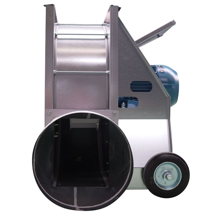 Ventilateur à grains mobile, 3.0 à 7.5 Kw, 8000 à 13750 m3/heure, pour ventilation des céréales, TECHGRAIN