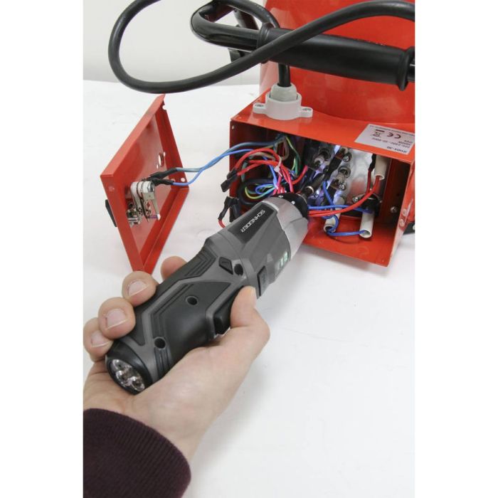 Visseuse sans fil 3,6V avec 54 embouts 25mm CR-V, SCHNEIDER