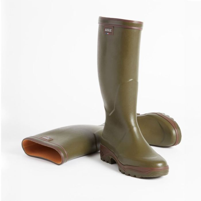 Bottes Aigle, Mixte,  PARCOURS 2 , Kaki