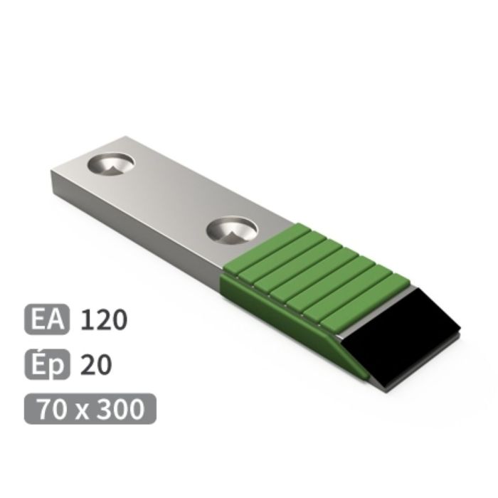 Pointe avec plaquettes carbure et rechargement pour décompacteur DEMBLON, 70x20 mm, 3006, pièce interchangeable