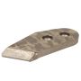 Pointe gauche avec plaquettes carbure gamme INTÉGRALE pour KUHN - HUARD, 622165 - 622129 - 622175, pièce interchabgeable