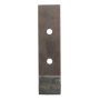Pointe avec plaquette carbure et rechargement, pour décompacteur CLEMENS, vigneron, 60x25 mm, pièce interchangeable