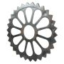 Roue dentée Ø520×70 mm, Cambridge, intermediaire, pour rouleau Razol & Jean de Bru, 52000075, 02/0554485, pièce origine (remplace 52000060)