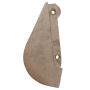Soc 175x73x17 mm, entraxe 90 mm, trous 6,5 mm pour semoir KUHN - NODET GC, BS, Integra, NH195N, pièce interchangeable