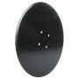 Disque lisse 430x4 mm, 4 trous, entraxe 98 mm, Ø12,5 mm, pour semoir UNIVERSEL, pièce interchangeable