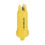 Buse à induction d'air AI jaune homologuée ZNT 75% 80° ou 110° inox TEEJET