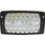 Phare de travail LED rectangulaire, pour tracteur CASE IH, DEUTZ, FAHR, DENDT, STEYR, 5400 Lumens