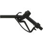 Pistolet gasoil PVC avce dispositif de blocage de la poignée, débit 40 l/min, raccord cannelé Ø 19mm