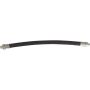 Flexible caoutchouc armé Ø12 mm, filetage M10, longueur 300 mm