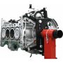 Support moteur 450 Kg sur roues, avec la plaque tournat à 360° et se bloque dans 8 positions par une goupille, DRAKKAR