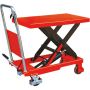 Table élévatrice mobile 500 kg, 855x500x50 mm, simple ciseau, hauteur de levage 340-560 mm