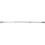 Barre de remorquage 2T, 3 parties Ø27 mm X 1,835 mètres avec fanion rouge pour véhicules légers, STILKER