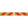 Jeu de 2 plaques ALU europe camion pour porteurs et tracteurs, 565x140 mm