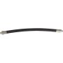 Flexible caoutchouc armé Ø12 mm, filetage M10, longueur 300 mm, UNIVERSEL