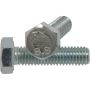 Vis à tête hexagonale filetage total class 8.8 zingué blanc DIN 933 Ø16mm - en lot de 5 pièces KLIPPER