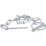 Lot de 2 Goupille clips avec chaîne, tige 11 mm, KLIPPER