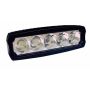 Phare rectangulaire 5 LED 1050 Lumens 15W