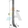 Tige 28° entraxe 16 mm, pour coeur de bineuse SCHMOTZER, EINBOCK, 15-107-S, pièce interchangeable