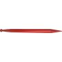 Doigt de fourche droit, fixation filetée M28X1.5, longueur 880mm, Ø 50mm, pièce interchangeable