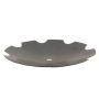 Disque crénelé 510x4 mm, carré de 30mm, pour Kverneland CLC, pièce interchangeable