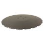 Disque crénelé 510x5 mm, 101-21212, 4 trous, fieldbird Rabewerk, pièce interchangeable