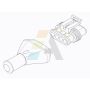 Kit connecteur , pour distributeur d'engrais SULKY, 683690 - 983690 - 083690, pièce origine