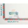 Bride bloque pour dent de herse rotative SULKY, entraxe 65mm, diamètre 16mm, 720341, pièce origine