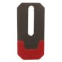 Décrottoir 115x55x3mm, 1 Lumière, 11x60, pour rouleau packer AMAZONE, 60402, revêtement carbure, pièce interchangeable