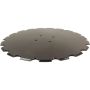 Disque crénelé 430x5 mm, 4 trous, pour semoir SULKY Easydrill, 680287, 080287, piece interchangeable