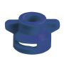 Ecrou baïonnette bleu avec joint montage HARDI pour buse TJ60, AI, AIUB, AITT, TTI, DG, SJ3, AIXR TeeJet