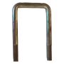 Bride pour bâti de 100 mm, filetage 18 x 180 mm, pièce interchangeable