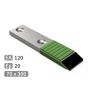 Pointe avec plaquettes carbure et rechargement pour décompacteur DEMBLON, 70x20 mm, 3006, pièce interchangeable