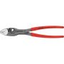 Pince multiprise frontale Twingrip, capacité de serrage Ø 4-22mm, longueur 250mm, 82 01 250, KNIPEX