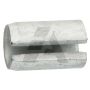 Goupille élastique 12x20 mm pour fixation cale de versoir Kuhn, 80451220, pièce d'origine