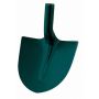 Pelle ronde tôle 29cm acier trempé, sans manche