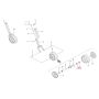 Couvercle d´arbre de roue pour bineuse OZDOKEN / AC010612