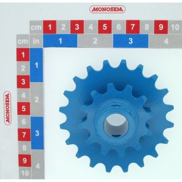 Pignon multiple 12 - 20 dents, 10125016, RIBOULEAU MONOSEM, pièce origine