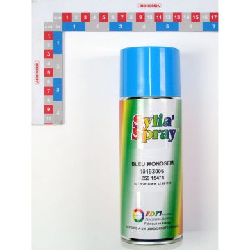 Bombe aerosol bleue ribouleau, 10193006, RIBOULEAU MONOSEM, pièce origine