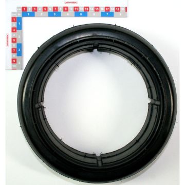 Pneu otiflex 12 x 4, 10211003, RIBOULEAU MONOSEM, pièce origine