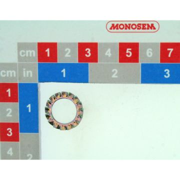 Rondelle eventail ext m12 - 13x20, 5x3, 10629013, RIBOULEAU MONOSEM, pièce origine