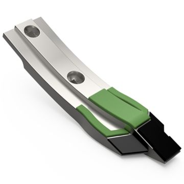 Soc avec plaquette carbure et rechargement, pour Déchaumeur à dents, Cultivateur, KOCKERLING, 506064, Pièce Interchangeable