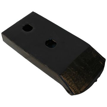 Pointe boulonnée standard, pour dent Michel, 160x70x20 mm, entraxe 50 mm, pièce interchangeable