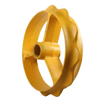 Roue ondulée Ø470x55 mm, cambridge, compatible pour rouleau VADERSTAD, 301002, pièce interchangeable