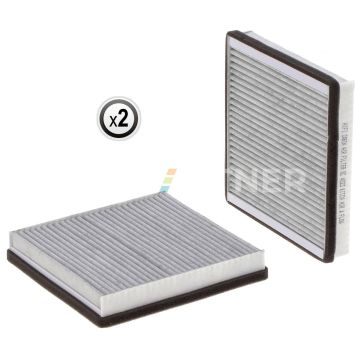 Filtre habitacle charbon actif SC 4023 KITCA, HIFI FILTER