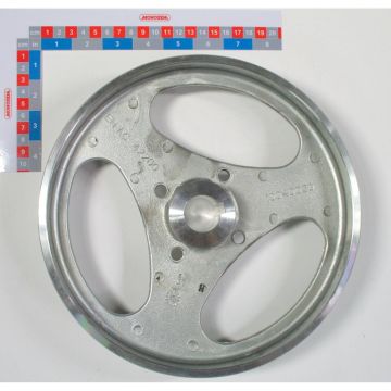 Poulie turbine diam 250, 20077851, RIBOULEAU MONOSEM, pièce origine