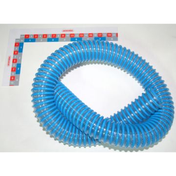 Tuyau bleu lg 0m95 Ø.35 tolerance 0 / +20 mm, 20092021, RIBOULEAU MONOSEM, pièce origine