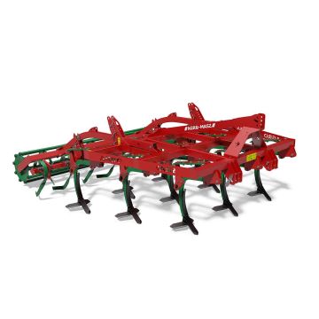 Déchaumeur à dents APR, 3,00M, 3 rangées de dents, 10 dents, sécurité non-stop hydraulique,  rouleau tandem Ø400/400mm, AGRO-MASZ