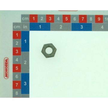 Écrou sécurité forme haute m12 + zinc nickel incolore cr vi, 30600011, RIBOULEAU MONOSEM, pièce origine