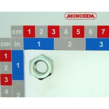 Écrou h m12 pas à gauche, 30600044, RIBOULEAU MONOSEM, pièce origine